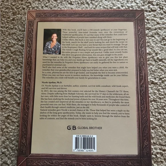 Forgotten Home Apothecary Book - Picture 2 of 2